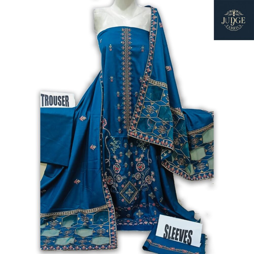 Marina luxury Embroidered Suit